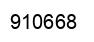 Number 910668 black image