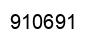 Number 910691 black image