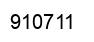 Number 910711 black image