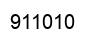 Number 911010 black image
