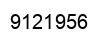Number 9121956 black image