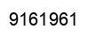 Number 9161961 black image