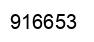 Number 916653 black image