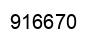 Número 916670 imagen negro
