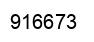 Number 916673 black image