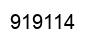 Number 919114 black image