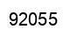 Número 92055 imagen negro