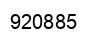 Number 920885 black image
