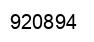 Number 920894 black image