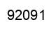 Number 92091 black image