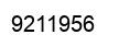 Number 9211956 black image