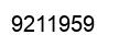 Number 9211959 black image
