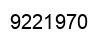 Number 9221970 black image