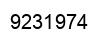 Número 9231974 imagen negro