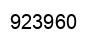 Número 923960 imagen negro