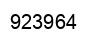 Número 923964 imagen negro