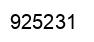 Número 925231 imagen negro
