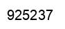 Número 925237 imagen negro