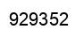 Número 929352 imagen negro