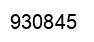 Número 930845 imagen negro