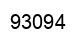 Número 93094 imagen negro