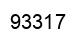 Number 93317 black image