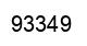 Number 93349 black image