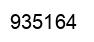 Number 935164 black image