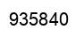 Número 935840 imagen negro