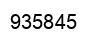 Número 935845 imagen negro