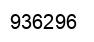 Number 936296 black image