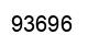 Number 93696 black image