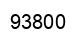 Number 93800 black image