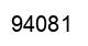 Number 94081 black image