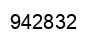 Number 942832 black image