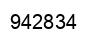 Number 942834 black image