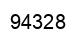 Number 94328 black image