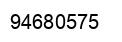 Number 94680575 black image