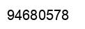 Number 94680578 black image