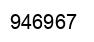 Number 946967 black image