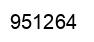 Número 951264 imagen negro