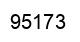 Number 95173 black image