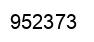Número 952373 imagen negro