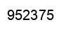 Número 952375 imagen negro
