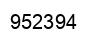 Número 952394 imagen negro
