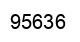 Número 95636 imagen negro