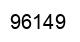 Número 96149 imagen negro