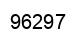 Número 96297 imagen negro