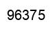 Número 96375 imagen negro