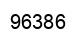 Número 96386 imagen negro